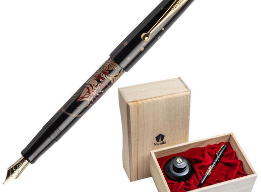 Ручка перьевая Namiki Ukiyo-e Taira no Kagekiyo цвет чернил черный цвет корпуса черный